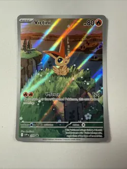 Victini 208 Sv: Scarlet & Violet Black Star Promo Cards Holo NM - Image 1