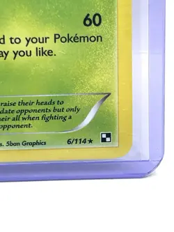 2011 Pokemon, Black & White Base, #6/114 Serperior, Holo Rare LP - Image 3