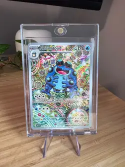 Pokemon - Seismitoad - 105/086 - SV Black Bolt Holo Illustration Rare NM - Image 1