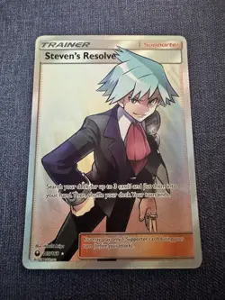Steven’s Resolve 165/168 NEAR MINT Pokemon TCG Celestial Storm Full Art Holo - Image 1