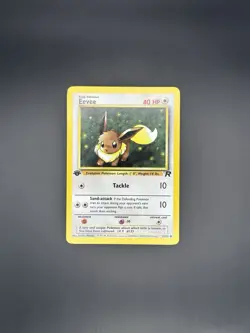 Eevee 55/82 Vintage Pokemon 1999-2000 Team Rocket 1st Edition - NM - Image 1