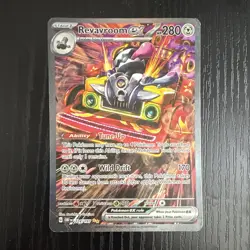 Pokemon Revavroom ex 224/197 SV03 Obsidian Flames Full Art Holo Ultra Rare 280HP - Image 1