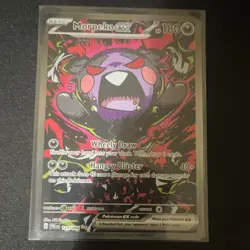 Pokemon Morpeko ex 117/084 Paldean Fates Holo Special Illustration Rare English - Image 3