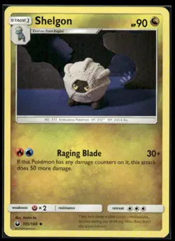Shelgon 105/168 UC Celestial Storm Pokemon NM/M AF-055 - Image 1