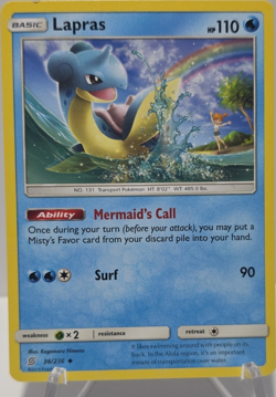 The Pokemon Company Pokemon TCG Lapras 36/236 Sm-Unified Minds Uncommon Regular - Image 1