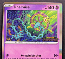 Dhelmise 084 Pitch Black Prerelease Promo - Pokemon TCG NM STAMPED - Image 2