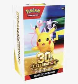 Pokemon TCG 30th Anniversary Celebration Booster Bundle PRESALE SHIPS September! - Image 1
