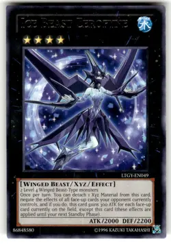 Ice Beast Zerofyne Rare Lord of the Tachyon Galaxy LTGY-EN049 NM - Image 1