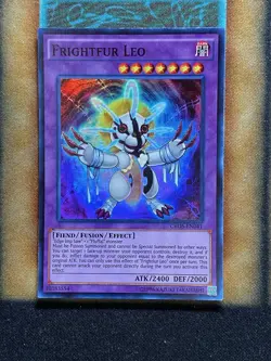 Yugioh Frightfur Leo CROS-EN041 Super Rare NM - Image 1