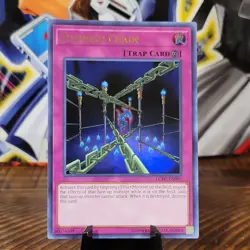 Yu-Gi-Oh! Fiendish Chain LCKC-EN095 Ultra Rare UNLIMITED Near Mint NM - Image 1