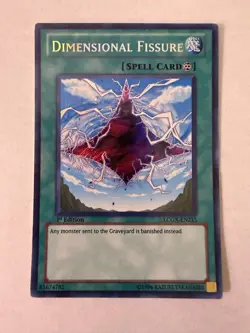 Yugioh - Dimensional Fissure - Secret - 1st - LCGX-EN215 - LP - Image 1