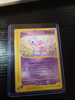 Mew - 55/165 - Rare Expedition Base Set - Pokemon Card - LP - Image 1