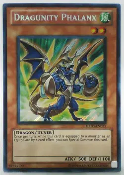 Yu-Gi-Oh! Dragunity Phalanx - HA03-EN035 - Secret Rare Unlimited Near Mint - Image 1