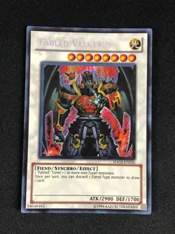 YUGIOH FABLED VALKYRUS HA02-EN056 SECRET - Image 1