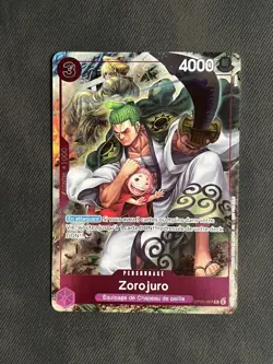 One Piece Zoro-Juurou OP05-067 RARE FRENCH PROMO 1st Anniversary Zorojuro - Image 1