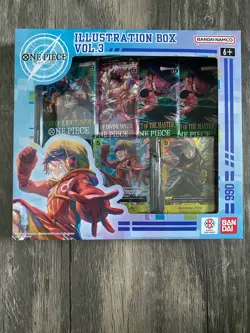 One Piece TCG: Illustration Box Vol. 3 New Sealed Slight Crease - Image 1