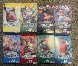 One Piece Starter Deck Lot 8 Sealed English - Image 1