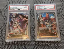 Boa Hancock OP07-038 & Shanks OP09-001 2025 PSA Magazine Promo One Piece PSA 10 - Image 1