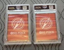 Boa Hancock OP07-038 & Shanks OP09-001 2025 PSA Magazine Promo One Piece PSA 10 - Image 4