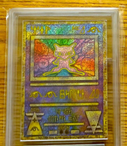ARS 10 + 1999 Ancient Mew Error Mewtwo Movie Promo Japanese Pokemon Card PSA BGS - Image 4
