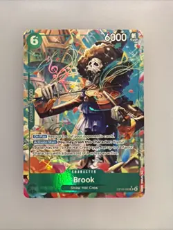 Brook OP15-032 | Adventure on Kami's Island Alt Art Foil NM One Piece - Image 1