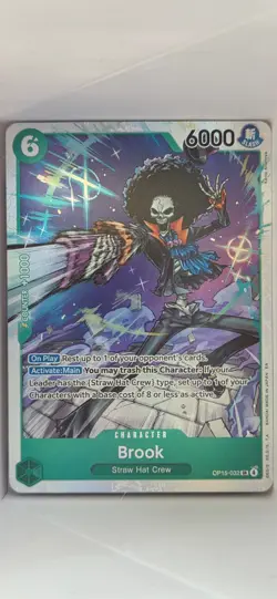 Brook () Foil SR Adventure on Kami's Island OP15-032 NM - Image 1
