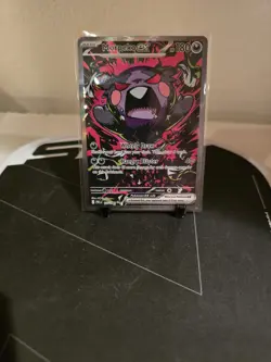 Morpeko ex 117/084 Me05: Pitch Black Holo pokemon card SIR - Image 1