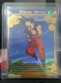 Dragonball Super Card Game Energy Marker GOKU GOLD STAMPED BT31-EM02 - Image 1
