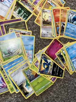 Pokemon Card Lot 100+ Mixed Cards Bulk Bundle Random Trading Cards - Image 3