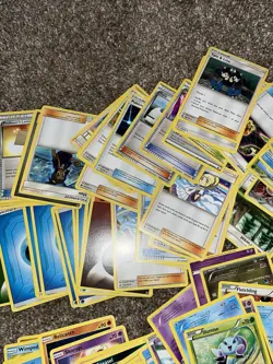 Pokemon Card Lot 100+ Mixed Cards Bulk Bundle Random Trading Cards - Image 5
