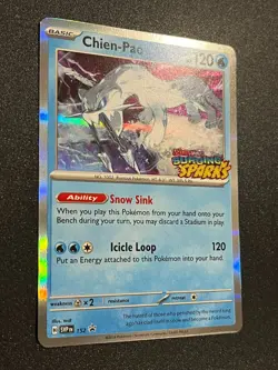 Chien-Pao 152 Sv: Scarlet & Violet Surging Sparks Prerelease Promo Card Holo - Image 3