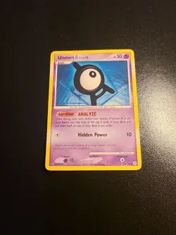 Unown [A] 65/130 Diamond and Pearl - Pokemon Card - Image 1