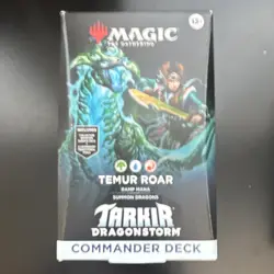 MTG Tarkir: Dragonstorm Temur Roar Commander Deck 100 Cards - Image 1