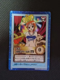 One Piece Card 1999 Carddass Nami S05 Hyper Battle First Stage Japanese Card mp - Image 1