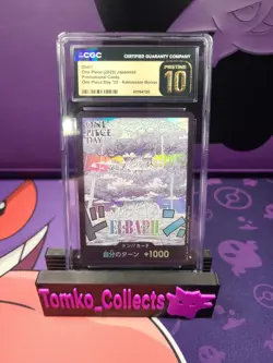 One Piece Day 2025 Elbaph Don!! Promo Card CGC Pristine 10 Low POP 45 - Image 1