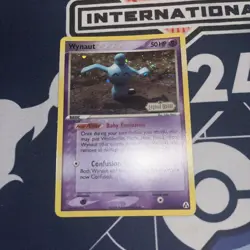 Wynaut Reverse Holo (71/92) ex Legend Maker Pokemon Card - Image 2
