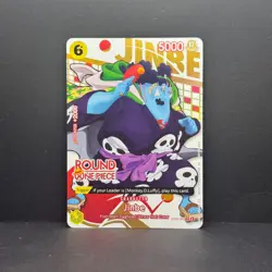 Jinbe One Piece x Round 1 Collab ST29-005 ENGLISH Promo Card NM - Image 1