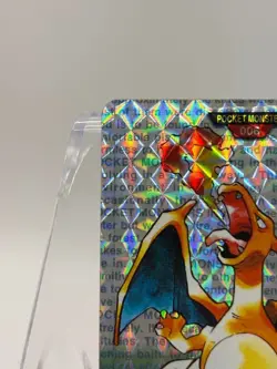 Charizard Pokemon Carddass Bandai PRISM Green 1996 Japanese Card - Image 4