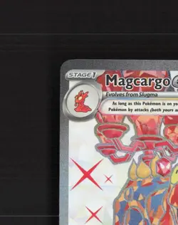 Magcargo ex 191/167 Twilight Masquerade Full Art Ultra Rare Pokemon Card NM - Image 3