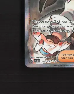 Professor Sada's Vitality 239/182 Paradox Rift Full Art Rare Pokemon Card NM - Image 5