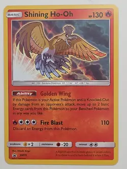 Shining Ho-oh - SM70 - Pokemon Sun & Moon Promo Ultra Rare Card NM - Image 1