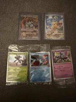 Pokemon Card Lot Sealed Promos And Full Art Lot In Near Mint Condition - Image 1