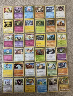 Pokemon Card Collection Lot-72 Cards - Image 1
