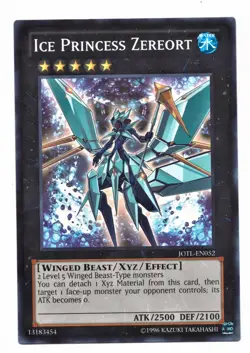 Yu-Gi-Oh Card: Ice Princess Zereort JOTL-EN052 Common NM! - Image 1