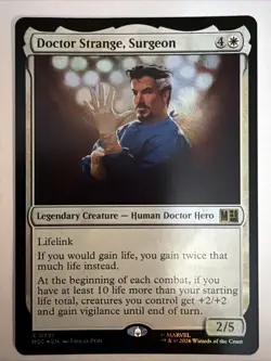 Doctor Strange, Surgeon 591 Commander: Marvel Super Heroes Magic: Foil NM - Image 1