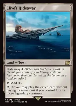 Clive's Hideaway *** FOIL *** - MTG FIN Final Fantasy - NM/MINT - Image 1