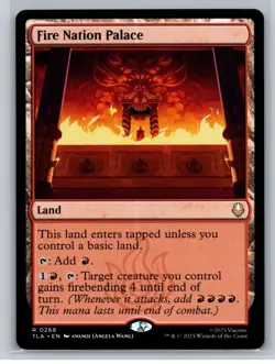 MTG - Avatar: The Last Airbender #268 Fire Nation Palace - Image 1