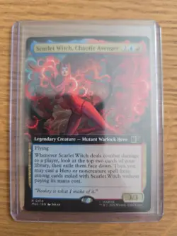 Magic: The Gathering Marvel Scarlet Witch Chaotic Avenger Rare #0414 MTG MSC - Image 1