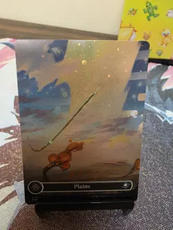 MTG Edge Of Eternities - Complete Set Of Galaxy Foil Full Art Basic Lands - Image 2