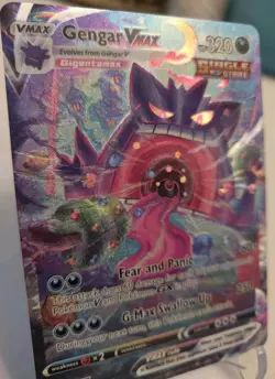 *Custom-made*HighQuality, Gengar Vmax,Textured"Display Card" - Image 1